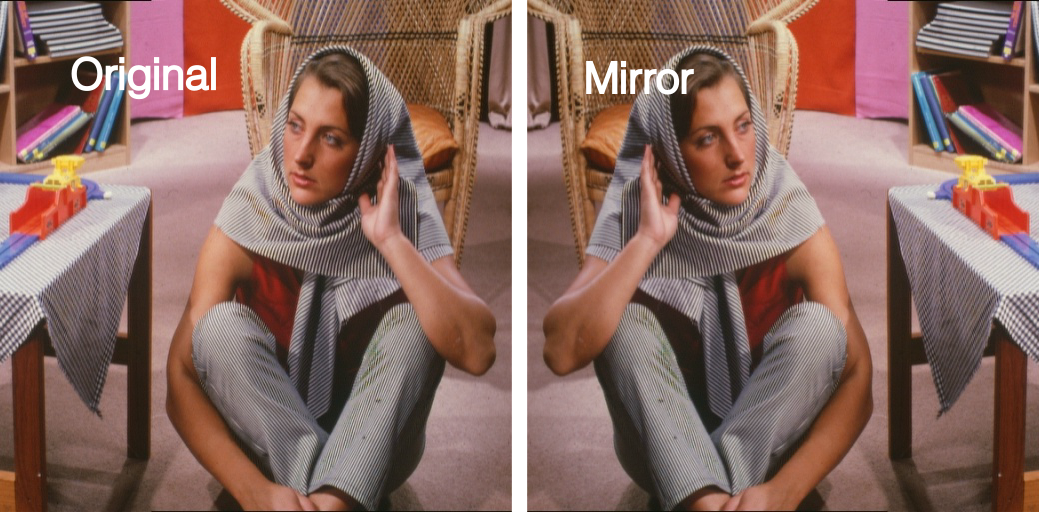 Mirrored image